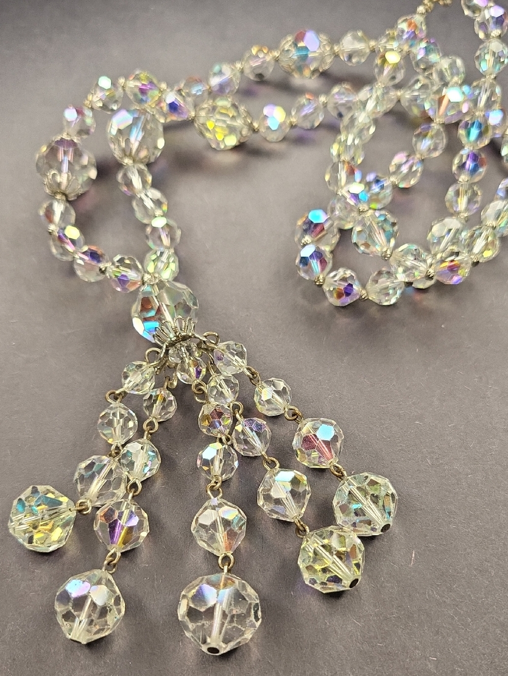 Vintage Aurora Borealis Necklace